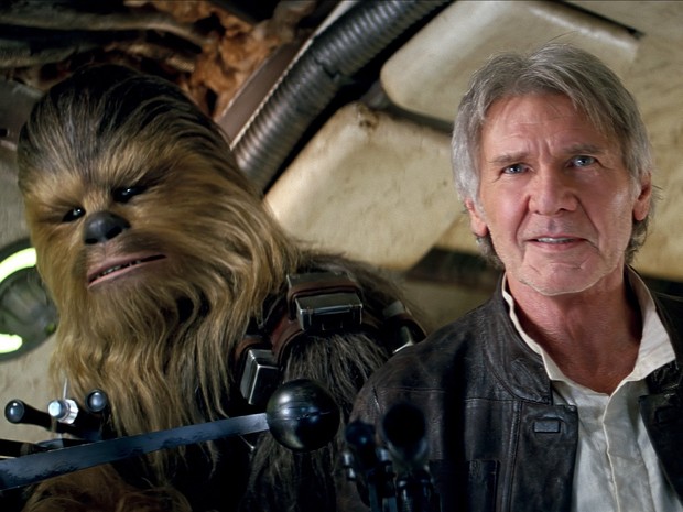 Harrison Ford em cena do sétimo episódio de 'Star Wars' (Foto: Divulgação/Disney)