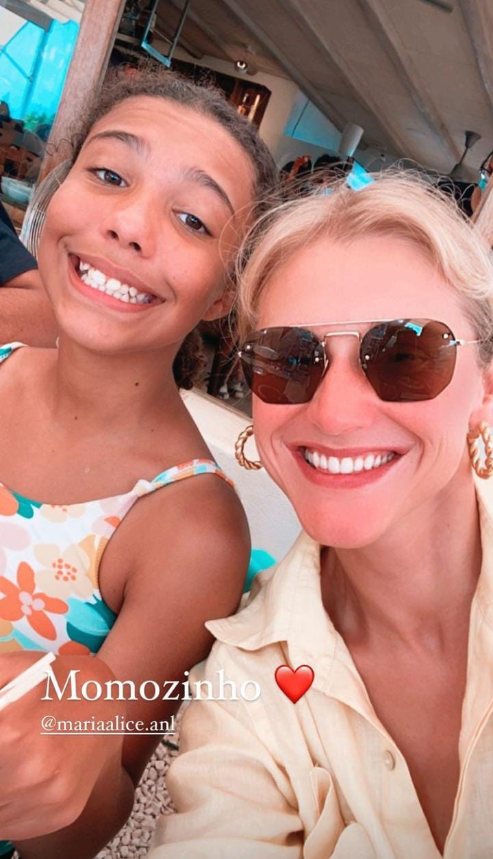 Celina Locks e Maria Alice, filha de Ronaldo (Foto: Reprodução / Instagram)