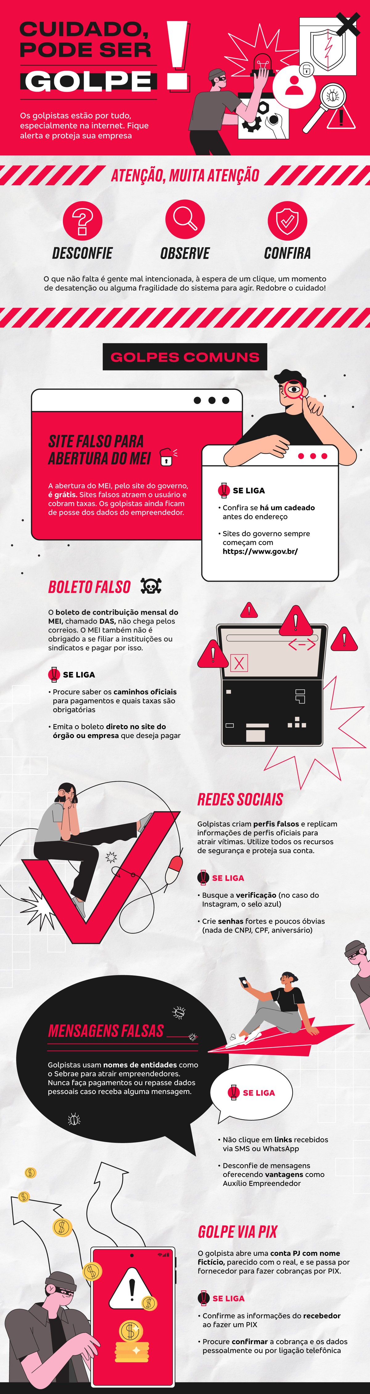 O golpe tá aí! Veja 5 tipos de fraudes comuns e saiba proteger sua ...