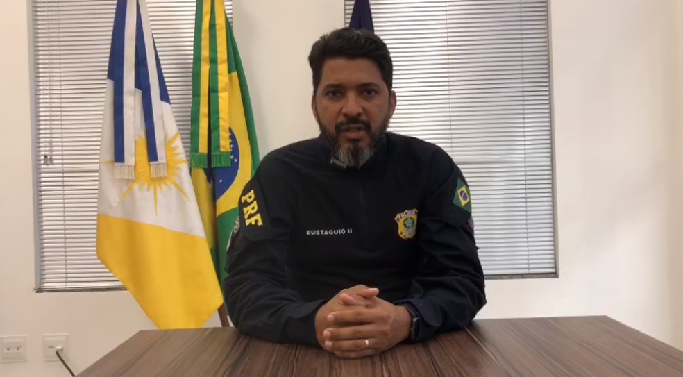 Almir Eustáquio da Silva, superintendente da PRF no Tocantins — Foto: Divulgação/PRF