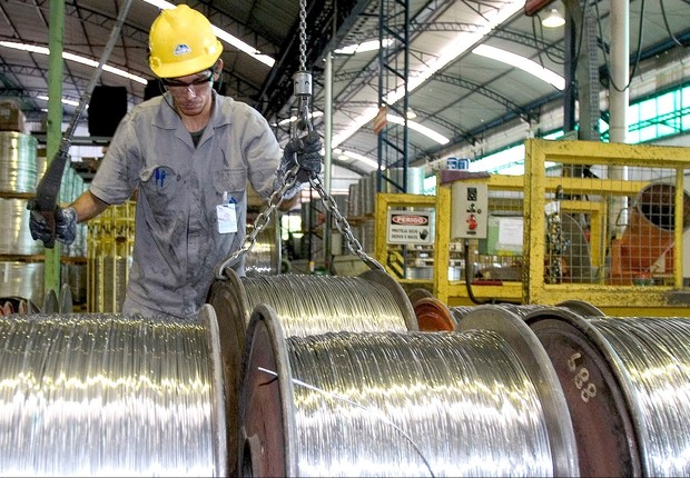 Trabalho ; emprego ; trabalhador da indústria ; produção industrial ; PIB do Brasil ;  (Foto: Marcelo Camargo/Agência Brasil)