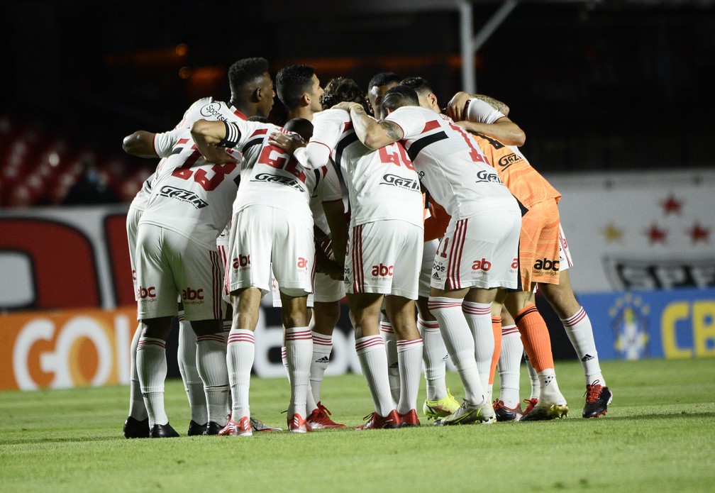 São Paulo em nenhum momento ficou entre os dez melhores da Série A — Foto: Marcos Ribolli