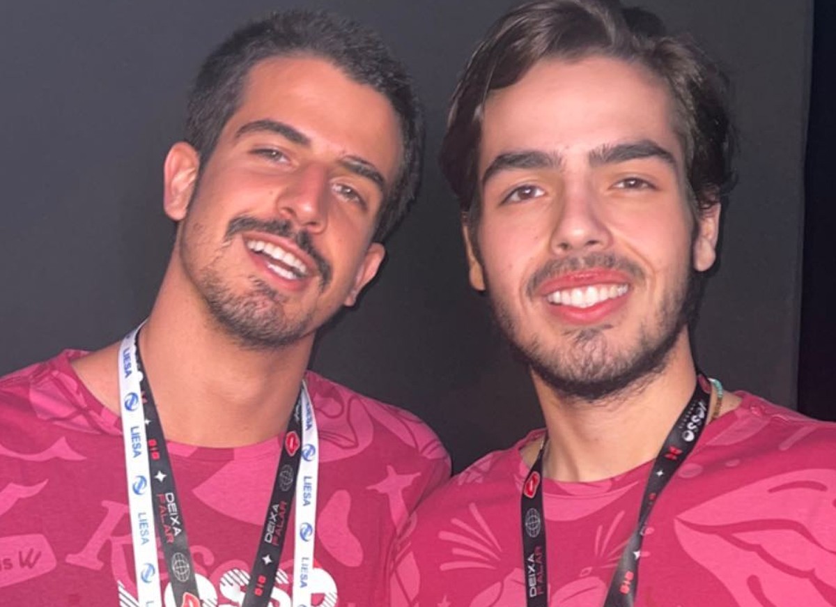 Enzo Celulari e João Guilherme Silva (Foto: Reprodução / Instagram)
