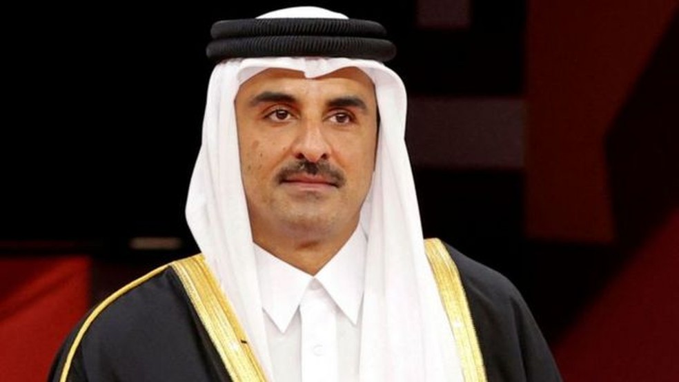 O primeiro-ministro do Catar, Khalid bin Khalifa bin Abdul Aziz Al Thani, assumiu em janeiro de 2020 — Foto: Getty Images via BBC