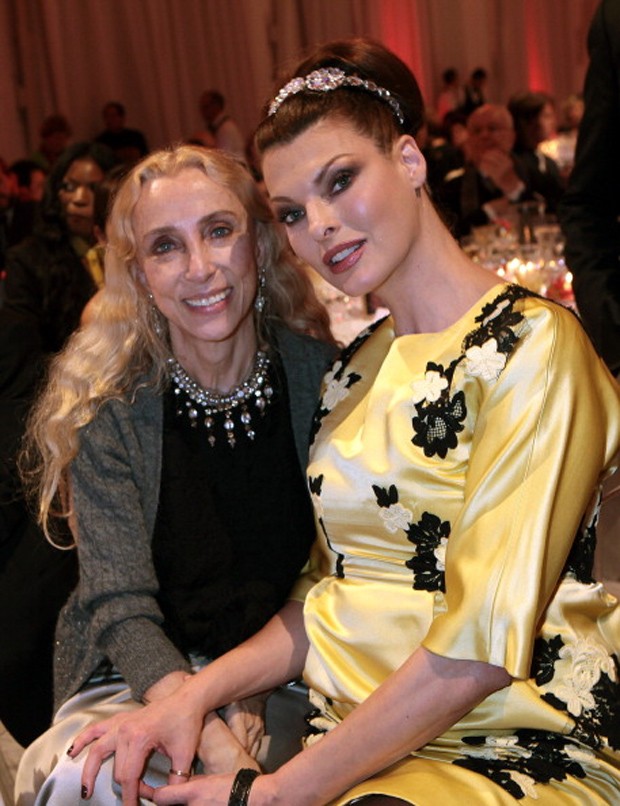 Franca Sozzani e Linda (Foto: Getty Images)