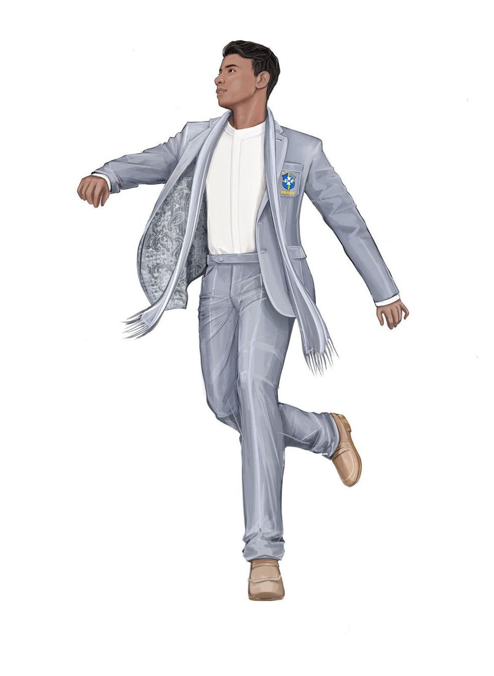 Na Copa, os jogadores brasileiros vão vestir a grife Ricardo Almeida fora  do campo | Empresas | Valor Econômico