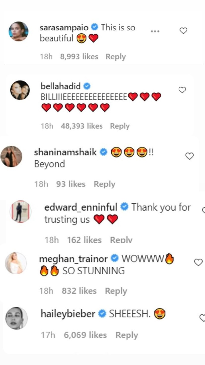 Billie Elish recebe elogios de famosos após ensaio  (Foto: Reprodução/Instagram Craig McDean)