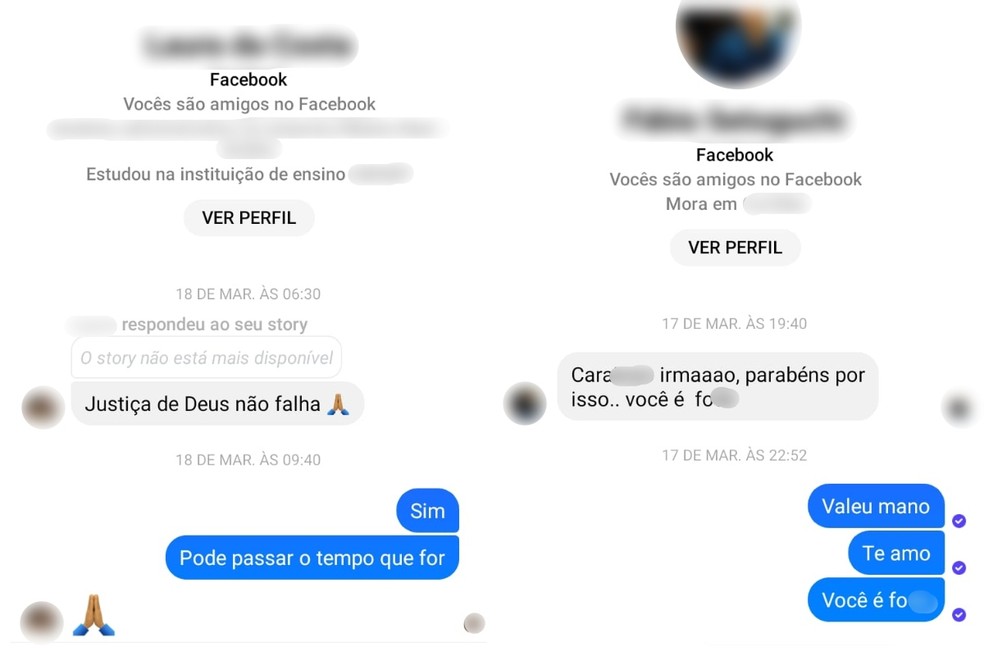 Filho que localizou suspeito de matar o pai após 12 anos recebeu dezenas de mensagens nas redes sociais — Foto: Arquivo Pessoal