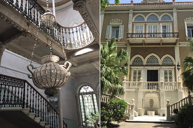Touring Beirut, Saab's passion for his hometown and nostalgia for its past can be understood. A handful of notable villas from the Ottoman Period remain, such as this near the newly restored Sursock Museum (Foto: @SuzyMenkesVogue)