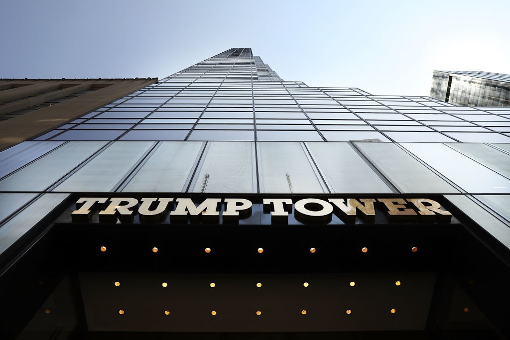 NEW YORK, NY - AUGUST 24:  Trump Tower stands on Fifth Avenue in Manhattan on August 24, 2018 in New York City. Following new allegations over hush money that former Trump attorney Michael Cohen paid to an adult-film actress, the Manhattan district attorn (Foto: Getty Images)