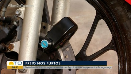 Motoristas tentam proteger veículos dos furtos com equipamentos de segurança