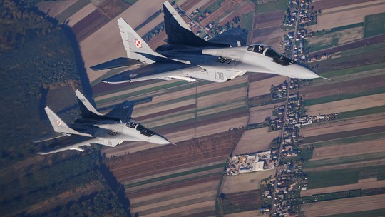 Eslováquia envia primeiro lote de caças soviéticos MiG-29 à Ucrânia