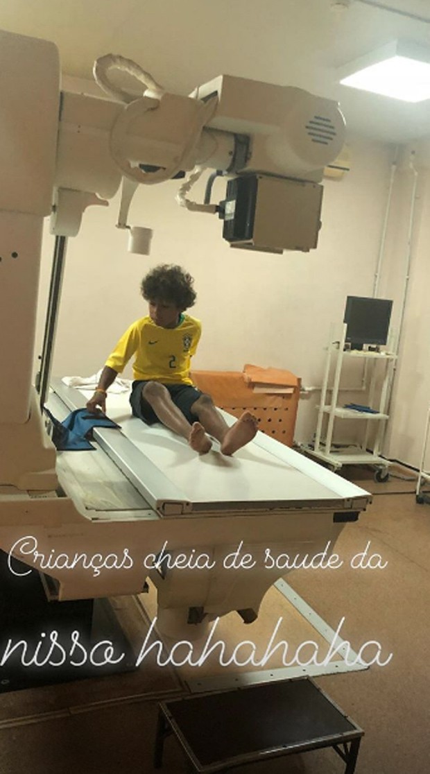 Isago, o filho de Thiago Silva (Foto: Reprodução Instagram)