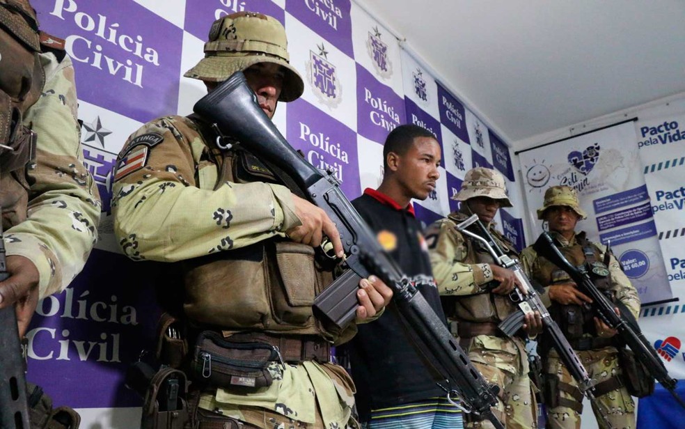 Suspeito havia sido preso em dezembro do ano passado, mas posteriormente foi posto em liberdade (Foto: DivulgaÃ§Ã£o/SSP-BA)