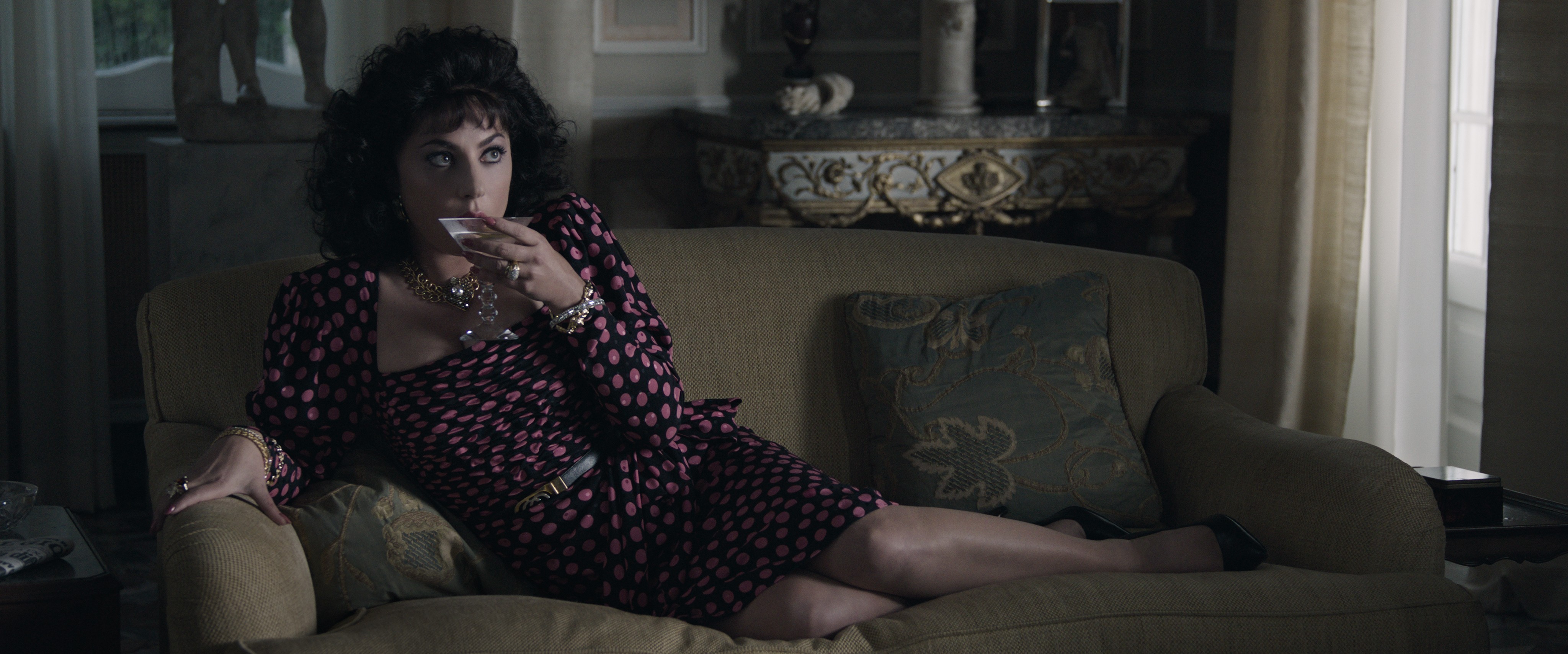 Lady Gaga come Patrizia Reggiani (Immagine: Pubblicità)
