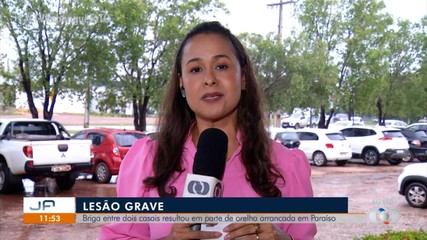 Briga entre casais termina em parte de orelha arrancada em Paraíso do Tocantins