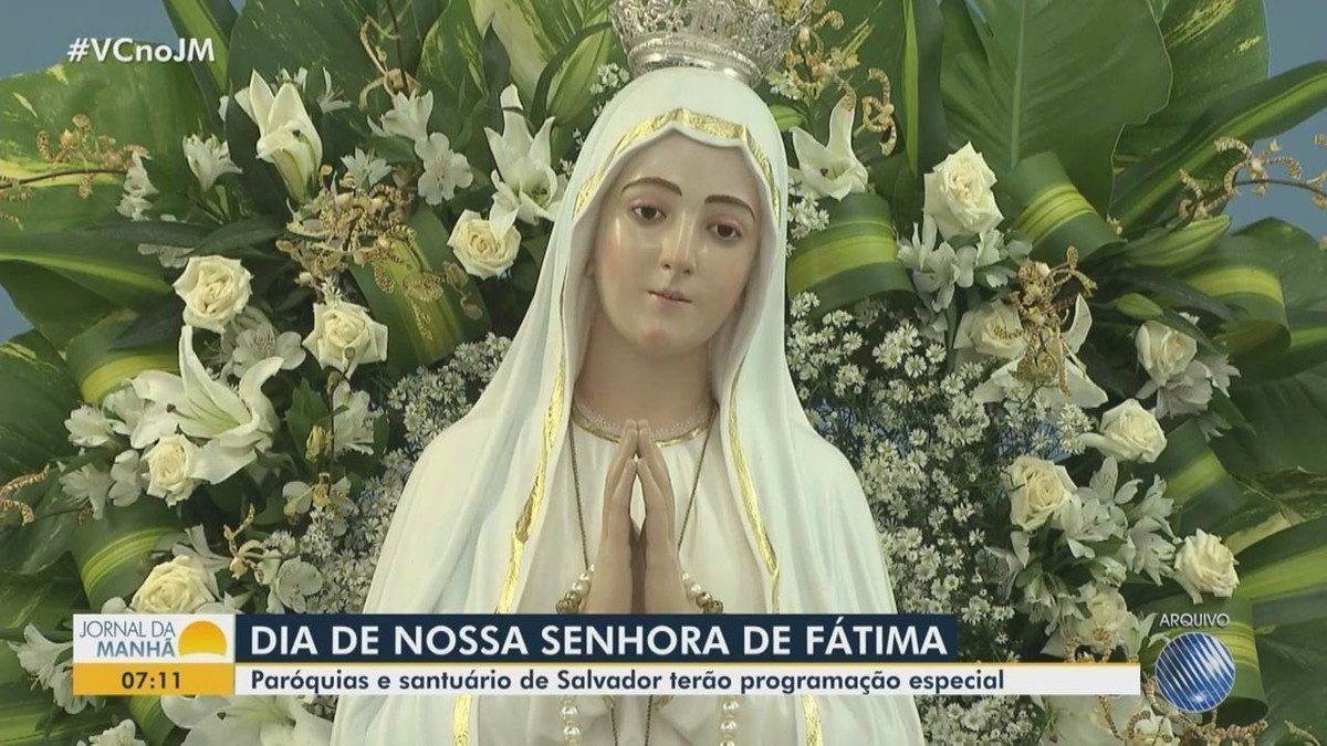 Devotos celebram Dia de Nossa Senhora de Fátima em Salvador; há 105 anos,  mãe de Jesus fez 1ª aparição em Portugal | Bahia | G1