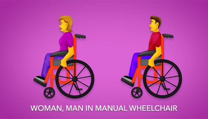 Os emojis são inclusivos para pessoas com algum tipo de deficiência (Foto: Reprodução/ Emojipedia)