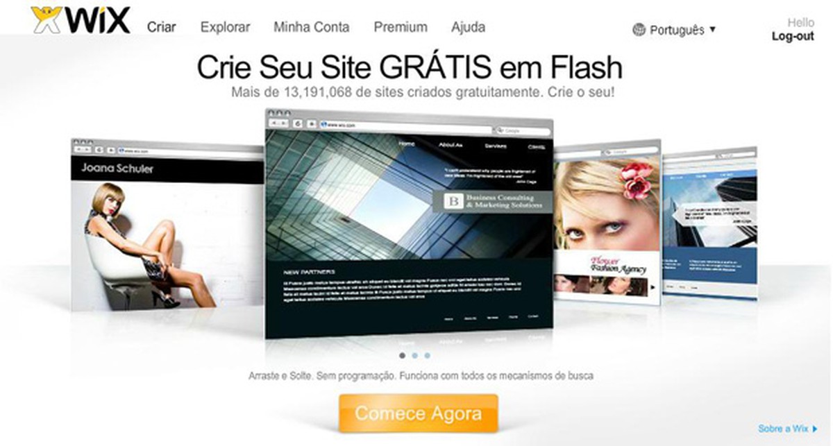 Como criar um site gratuito no Wix Dicas e Tutoriais TechTudo