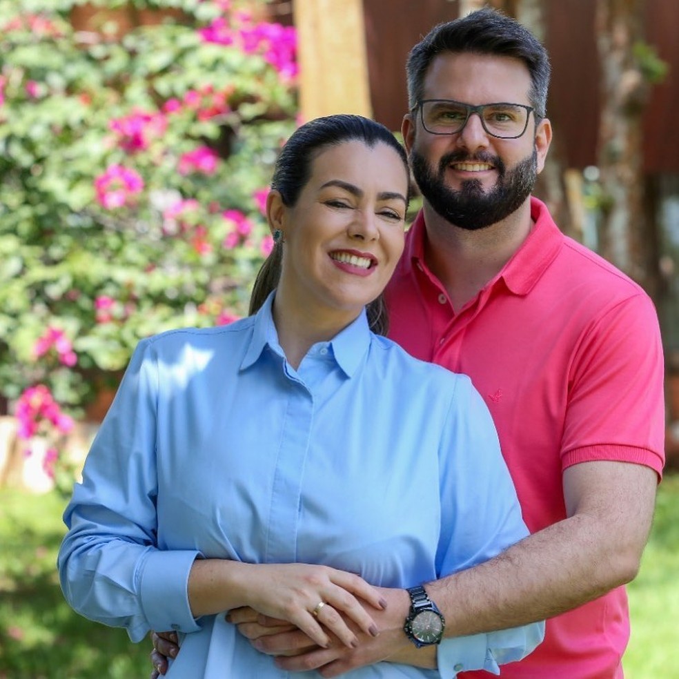 Cinthia Ribeiro e Eduardo Mantoan tiveram o primeiro filho juntos — Foto: Reprodução/Instagram
