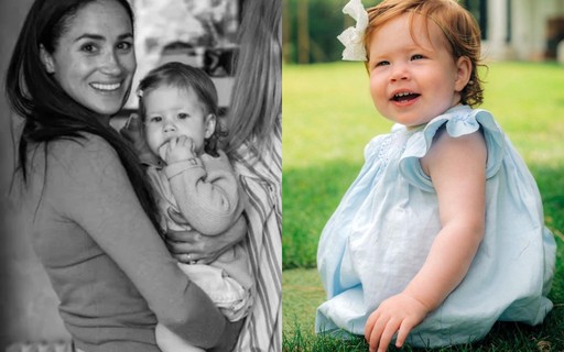 Lilibet, filha de Meghan Markle e Harry, encanta em seu primeiro aniversário