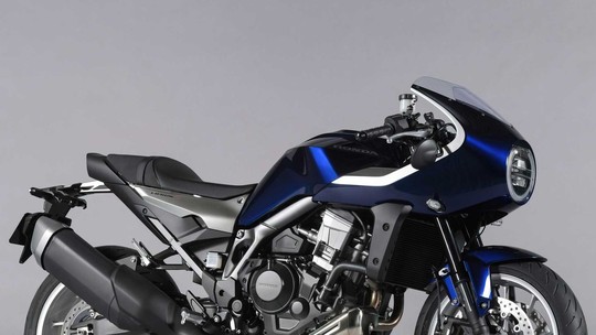 Honda revela nova moto esportiva de 100 cv com estilo retrô futurista