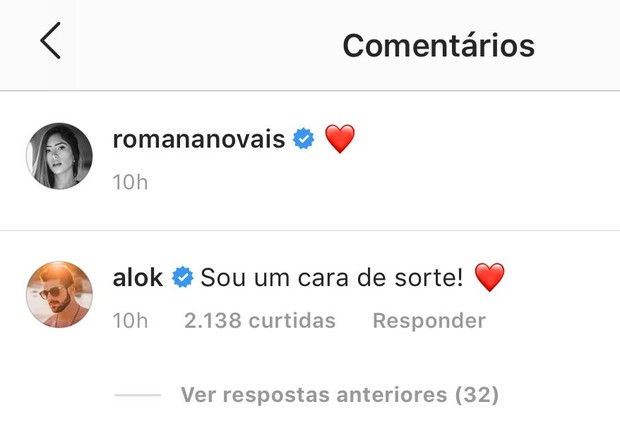 Romana Novais ganha elogio de Alok (Foto: Reprodução/Instagram)