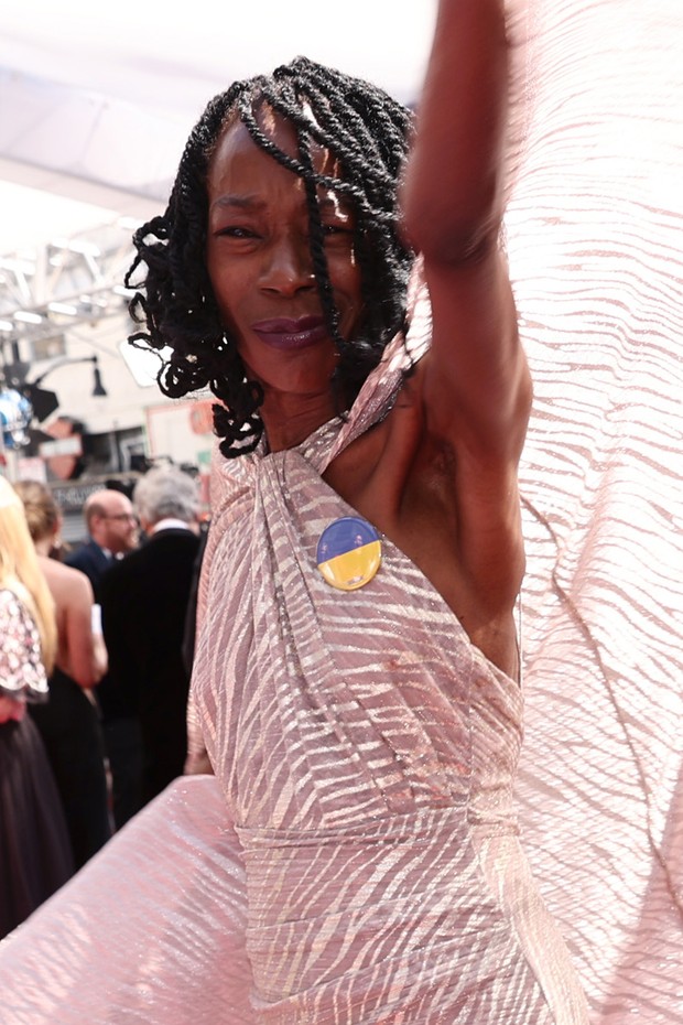 HOLLYWOOD, CALIFORNIA - MARCH 27: Denise Yarde attends the 94th Annual Academy Awards at Hollywood and Highland on March 27, 2022 in Hollywood, California. (Photo by Emma McIntyre/Getty Images) (Foto: Getty Images)
