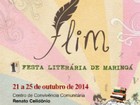Prefeitura divulga programação da 1ª edição da Festa Literária de Maringá 