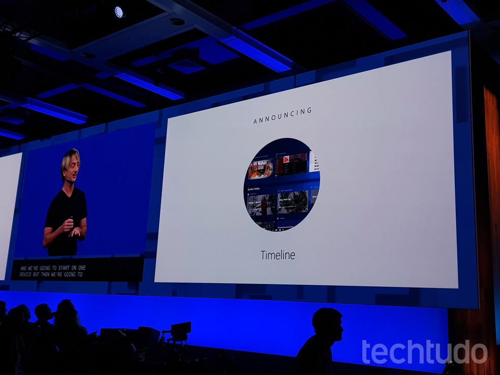 O recurso Timeline permite um alto nível de sincronia entre o Windows 10 e seus apps com outros sistemas operacionais (Foto: Thássius Veloso/TechTudo)