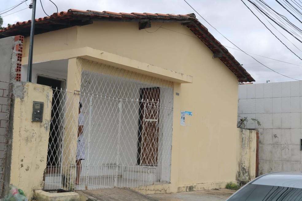 Casa onde morava Débora Vitória e a mãe, em Teresina — Foto: Andrê Nascimento/ g1 PI