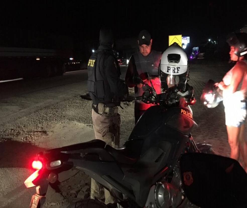 PRF fez abordagens durante operação — Foto: Ascom/PRF