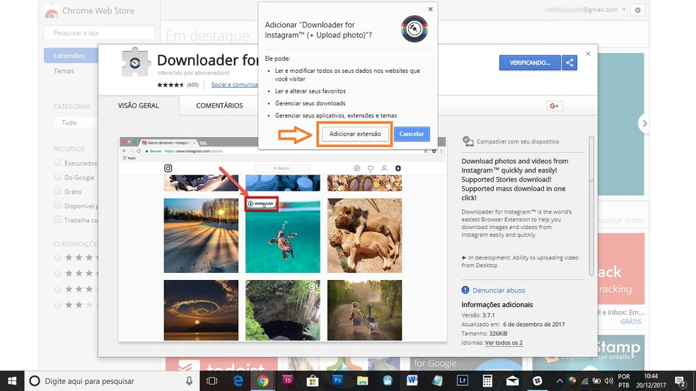 download video from instagram pc