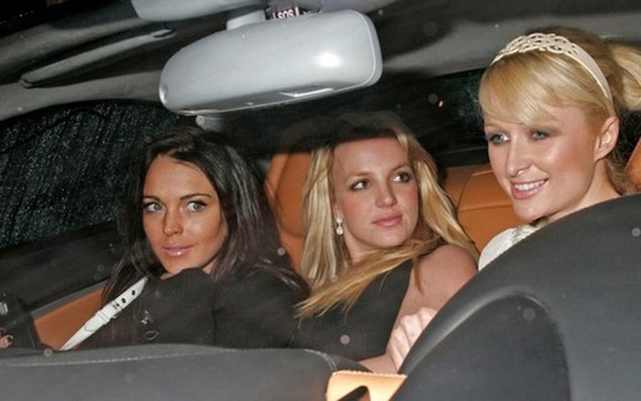 Paris Hilton, Britney Spears e Lindsay Lohan