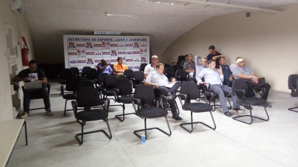 Reunião do Conselho Arbitral - Campeonato Alagoano da Segunda Divisão (Foto: ASCOM / FAF)