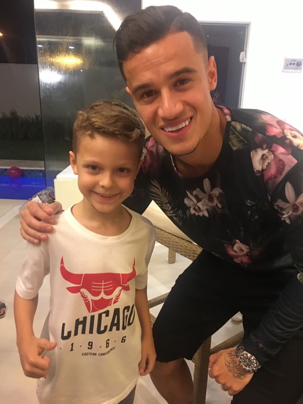 Brian foi comparado a Philippe Coutinho pelo técnico Bruno (Foto: Arquivo pessoal)