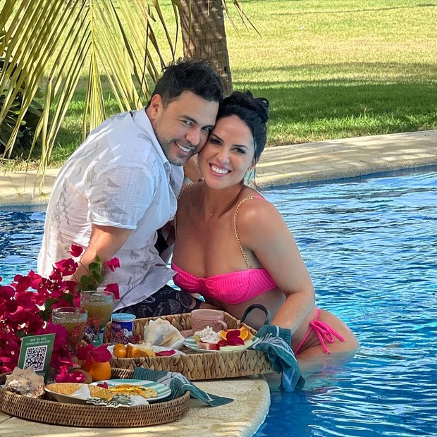 Graciele Lacerda e Zezé Di Camargo (Foto: Reprodução/Instagram)