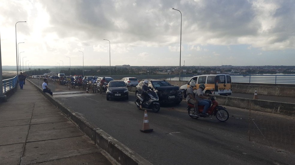 Ponte Aracaju-Barra — Foto: Anderson Barbosa/TV Sergipe