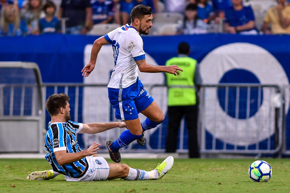 No primeiro jogo do Brasileirão, Grêmio venceu Cruzeiro no Mineirão (Foto: Yuri Edmundo/BP Filmes)