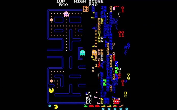Kill Screen em Pac-man (Foto: Reprodução/Pixelkin)