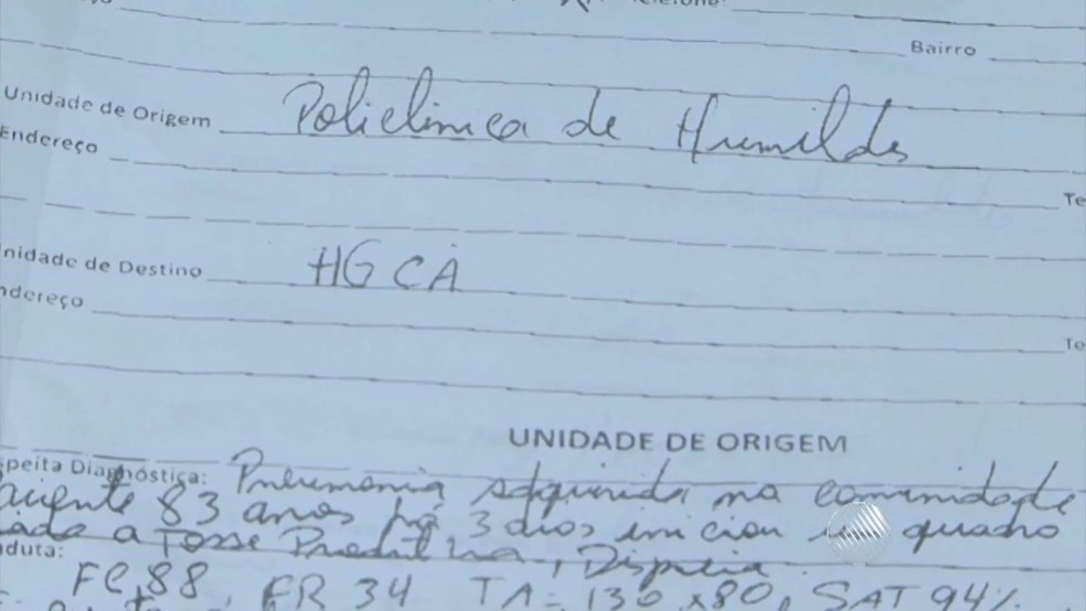 Caso foi descoberto depois que o falso médico solicitou a transferência de um paciente (Foto: Reprodução/TV Bahia)