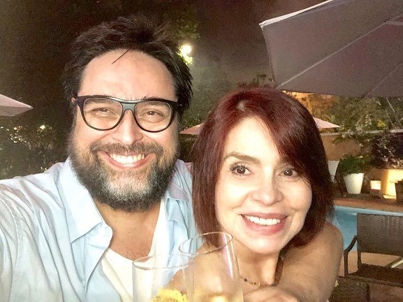 Eduardo Barata e Françoise Forton (Foto: Reprodução/Instagram)