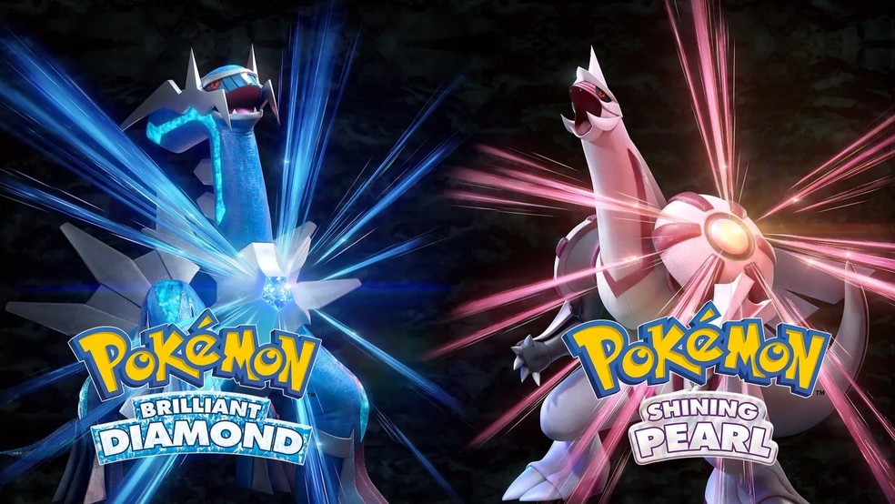 Pokémon Brilliant Diamond e Shining Pearl são remakes da região de Sinnoh, lançada originalmente em 2007 — Foto: Divulgação/Nintendo