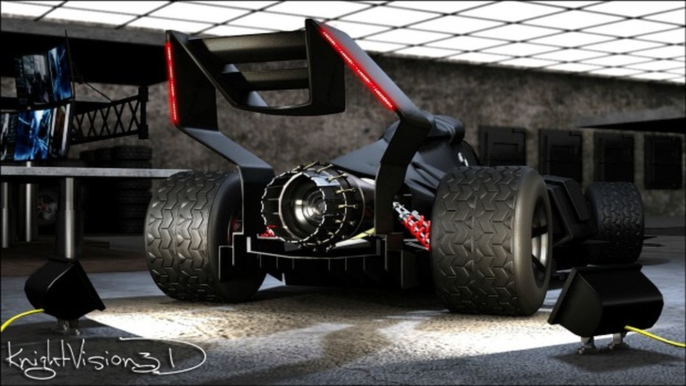 Designer cria conceito de carro de F1 com aparência do Batmóvel | Notícias  | TechTudo