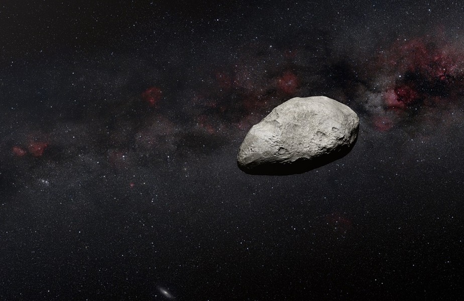 Asteroide  de 100 a 200 metros de comprimento foi detectado por uma equipe internacional de astrônomos europeus usando o Telescópio James Webb