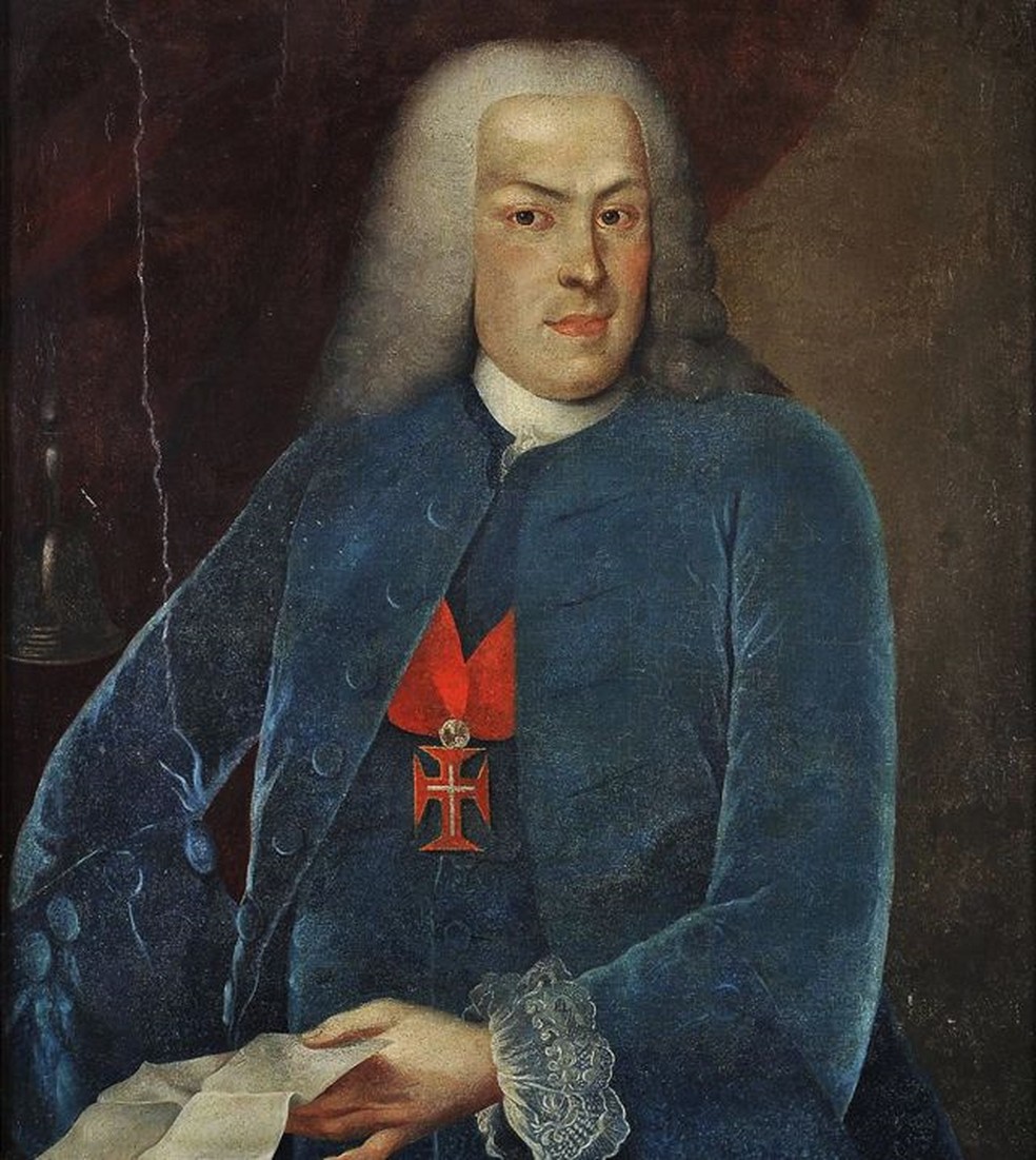 Retrato do Marquês de Pombal — Foto: BBC