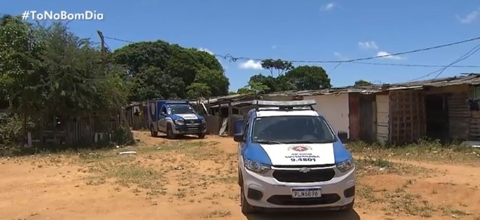 Crime aconteceu no bairro de Santo Inácio, em Salvador — Foto: Reprodução/ TV Bahia