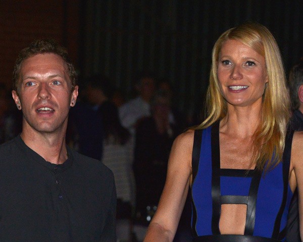 Gwyneth Paltrow e Chris Martin aparecem juntos pouco antes de anunciarem o divórcio em 2014 (Foto: Getty Images)
