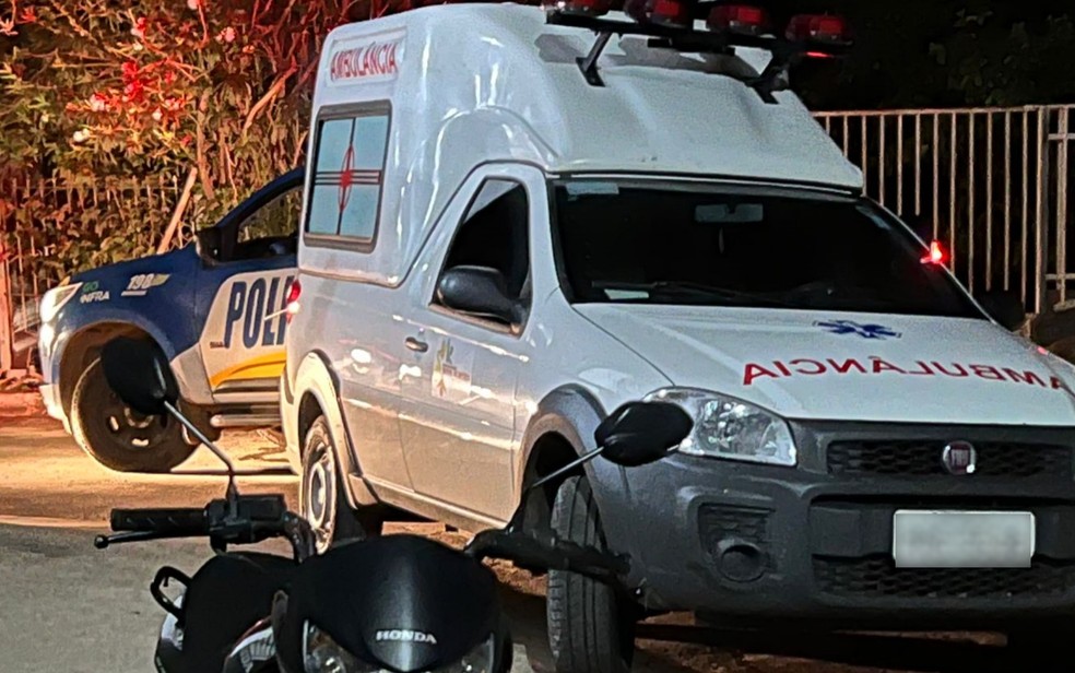 Jovem bêbado é preso suspeito de furar ambulância e dirigir em alta velocidade em Ipameri, Goiás — Foto: Reprodução/Polícia Civil