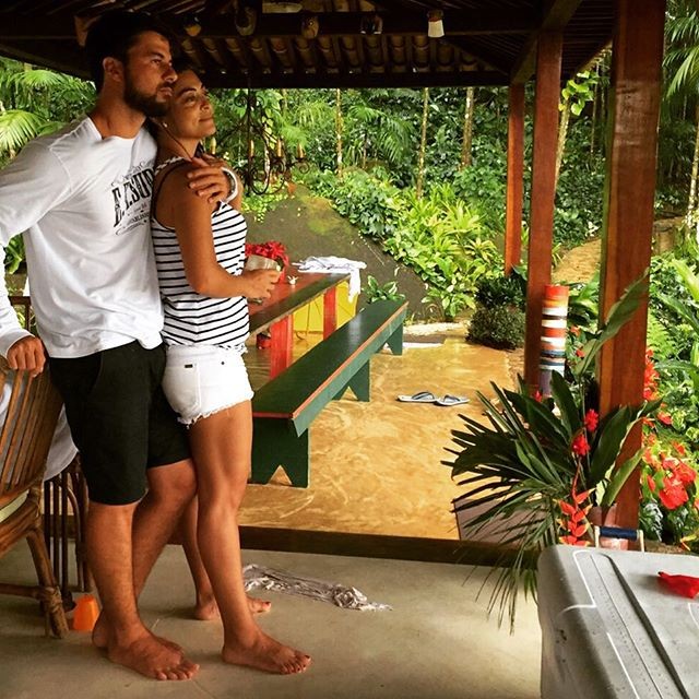 Juliana Paes e o marido: saudade do feriadão! (Foto: Reprodução/ Instagram)